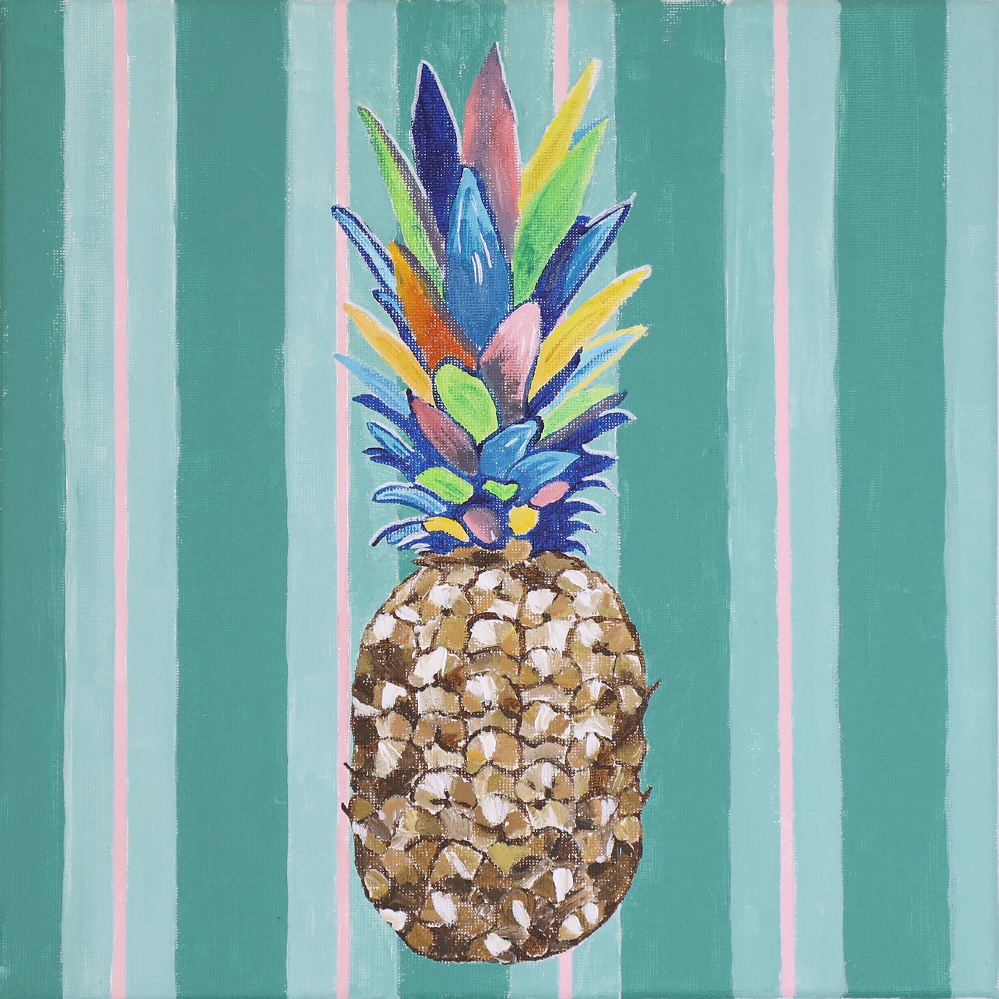 Jonathan Adler x Michaels 11" x 11" Pineapple Canvas Painting Kit